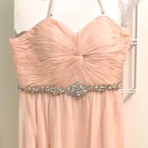 COPY - Blush chiffon formal gown